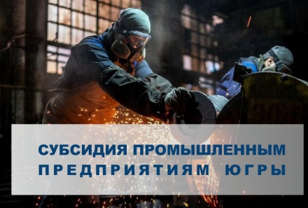Субсидия на реализацию инвестиционных проектов по модернизации, техническому перевооружению производственных мощностей и развитию промышленных предприятий