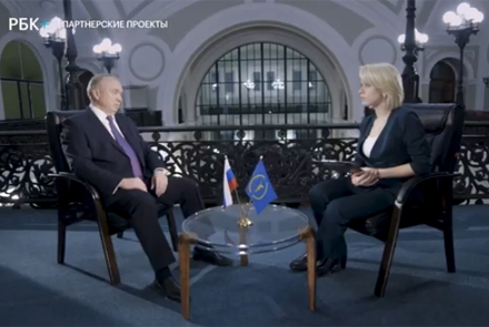 "БизнесВектор": Интервью Президента ТПП РФ Сергея Катырина телеканалу РБК по итогам года