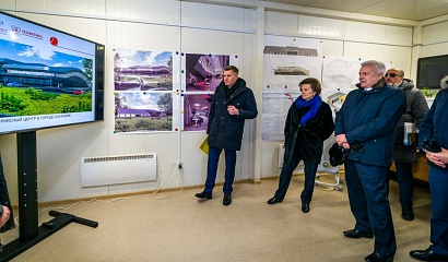 Губернатор Югры и президент ЛУКОЙЛа проинспектировали строительство ряда объектов в Когалыме