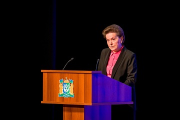 Губернатор Югры Наталья Комарова выступила с инвестиционным посланием