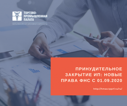Принудительное закрытие ИП: новые права ФНС с 01.09.2020