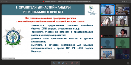 Аспекты развития семейного бизнеса обсудили предприниматели Югры