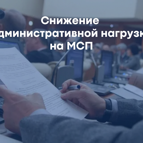 Принят закон о снижении административной нагрузки на МСП
