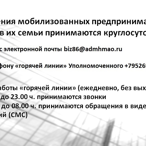 Бизнес-омбудсмен продолжает работу с мобилизованными предпринимателями и членами их семей